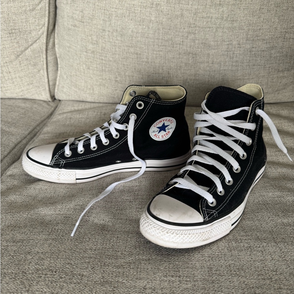 Converse Black High-Top Sneakers